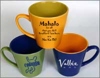 12 oz. two-tone cafe mugs